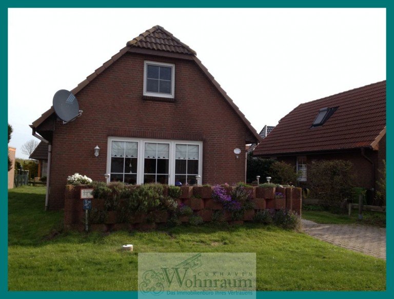 Stra�enseite Wurster Nordseek�ste Einfamilienhaus Ferienhaus an der Wurster Nordseek�ste nahe dem Naturstrand