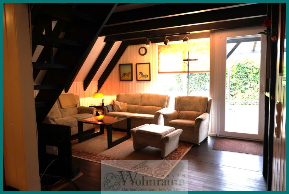 Wohnzimmer Ferienhaus Cuxhaven / Duhnen