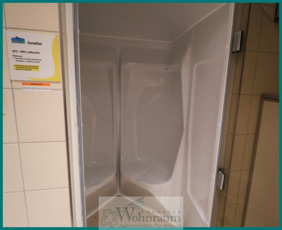 Dampfbad Etagenwohnung Cuxhaven