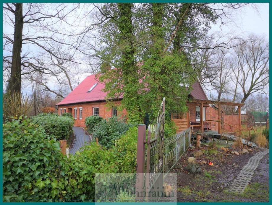 Blick von der Stra�e Resthof Otterndorf