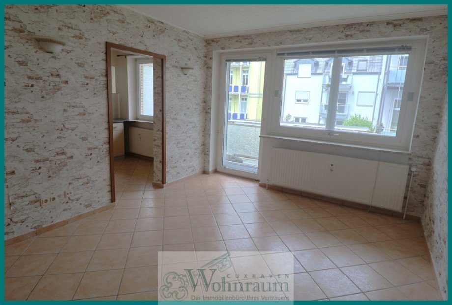 Wohnzimmer Etagenwohnung Cuxhaven