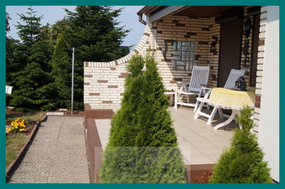 Zugang zur Terrasse Einfamilienhaus Wurster Nordseek�ste