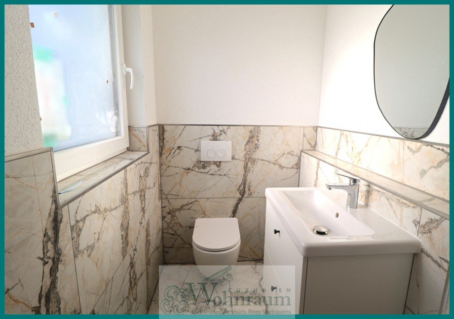 G�ste WC Doppelhaush�lfte Cuxhaven / Altenbruch