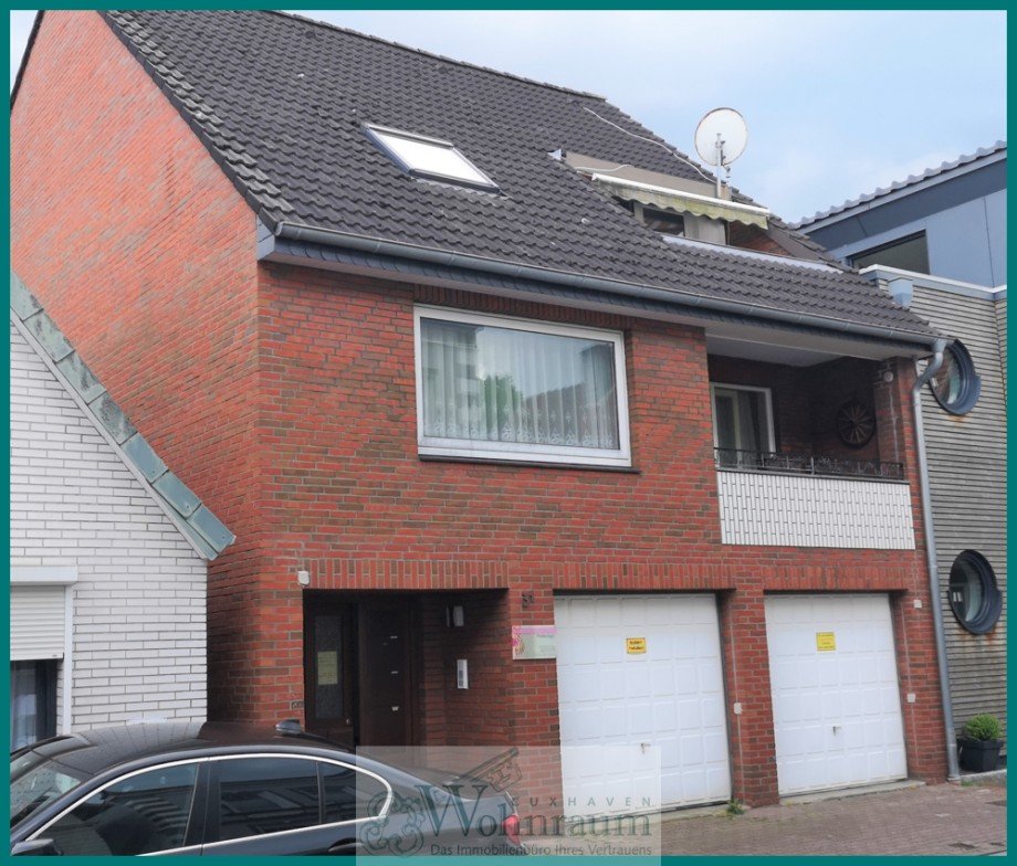 Stra�enansicht Zweifamilienhaus Cuxhaven
