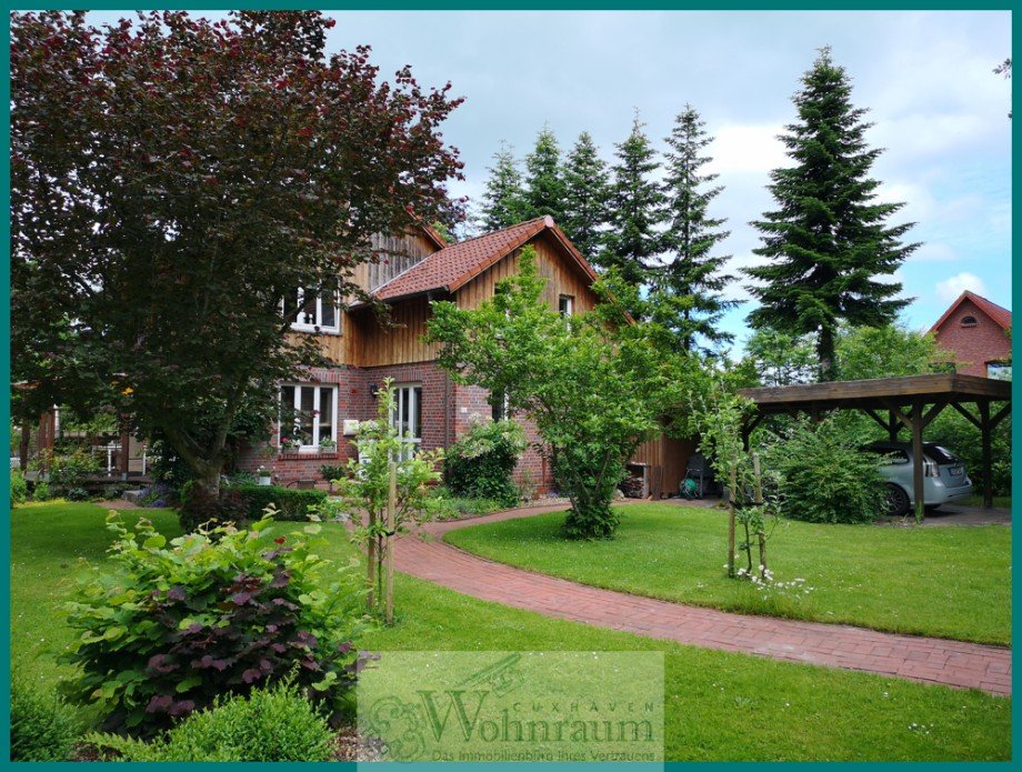 Au�enansicht Einfamilienhaus Wingst