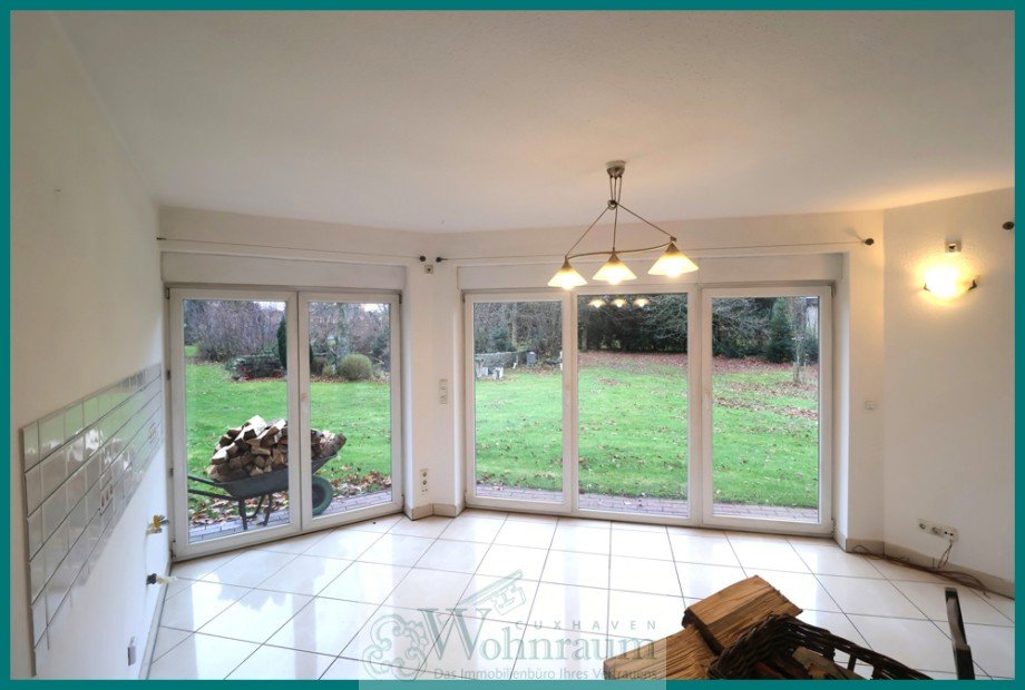 Wohnbereich mit K�chenanschlu� Einfamilienhaus Cuxhaven / Sahlenburg