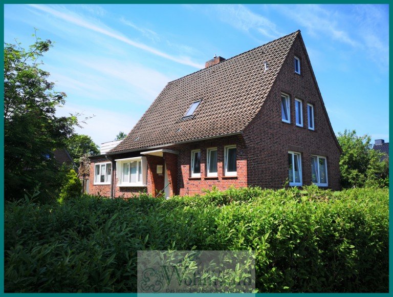Stra�enansicht Otterndorf Einfamilienhaus Einfamilienhaus in zentraler Lage von Otterndorf