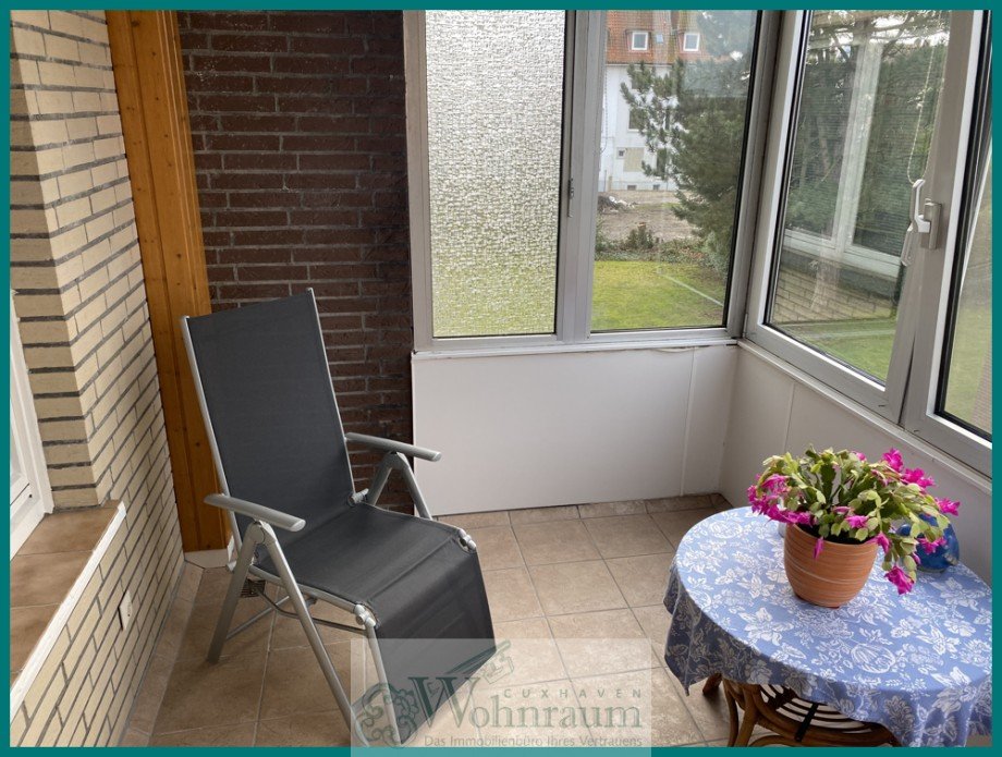 �berdachter Balkon Etagenwohnung Cuxhaven / D�se