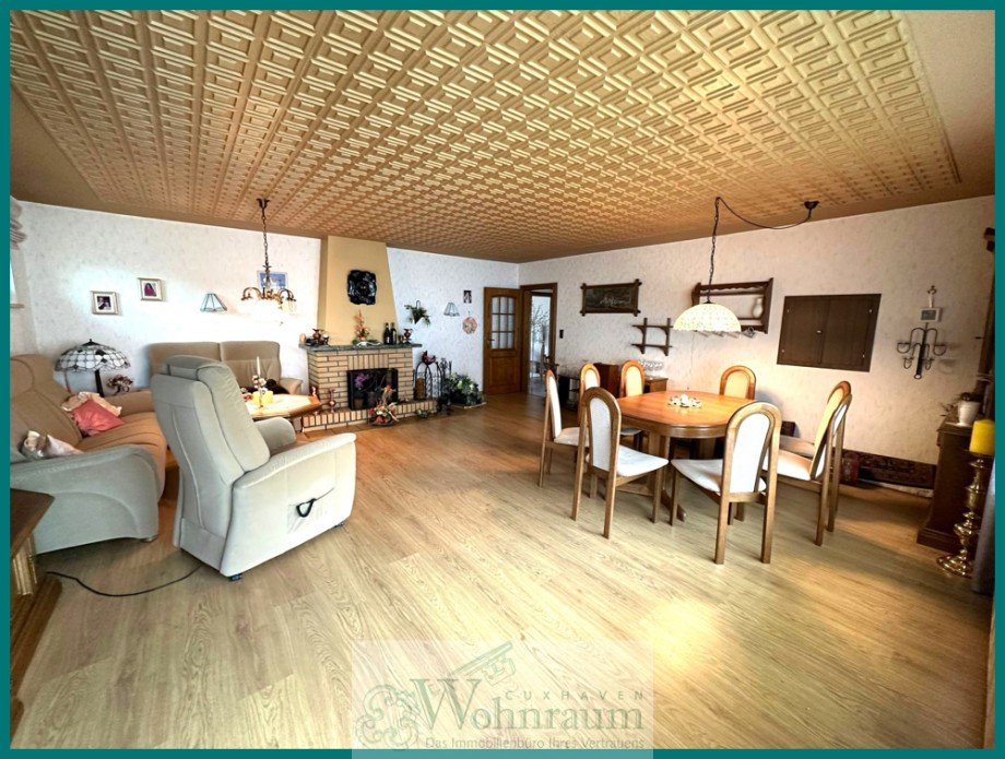 Wohnzimmer Bungalow Wurster Nordseek�ste Nordholz