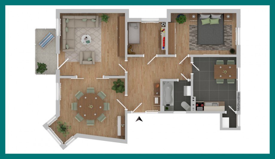 Grundriss Etagenwohnung Cuxhaven