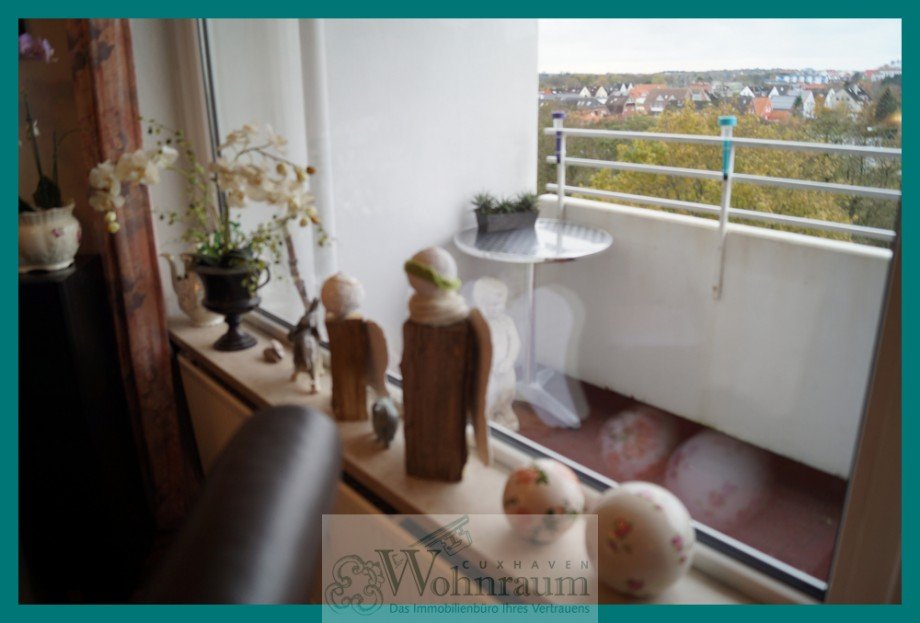 sch�ner Balkon Etagenwohnung Cuxhaven