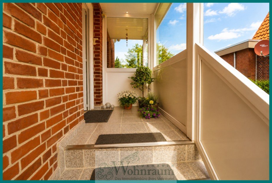 Eingangsportal Einfamilienhaus Cuxhaven / D�se