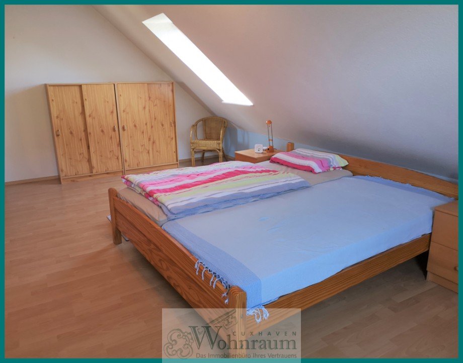 Schlafzimmer Doppelhaush�lfte Wurster Nordseek�ste