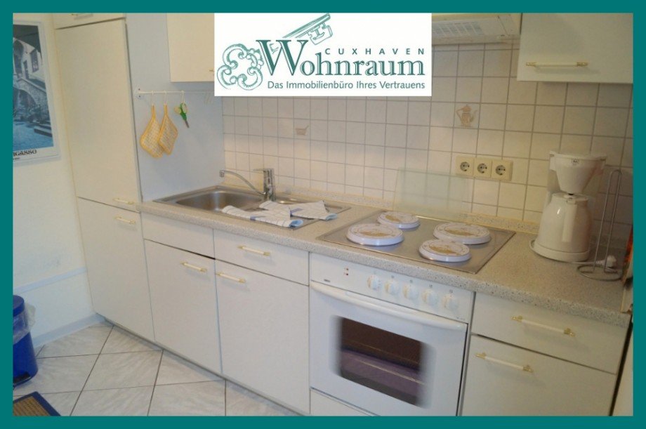 helle Einbauk�che Erdgeschosswohnung Dorum Neufeld