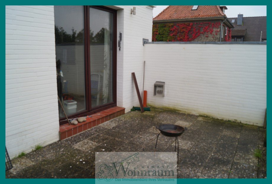 Terrasse zum EG Mehrfamilienhaus Cuxhaven