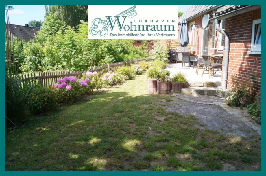 pflegeleichter Garten Einfamilienhaus Wanna