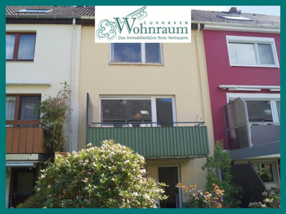 R�ckansicht Reihenmittelhaus Bremen