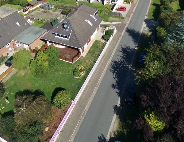 Luftbild Einfamilienhaus Wurster Nordseek�ste