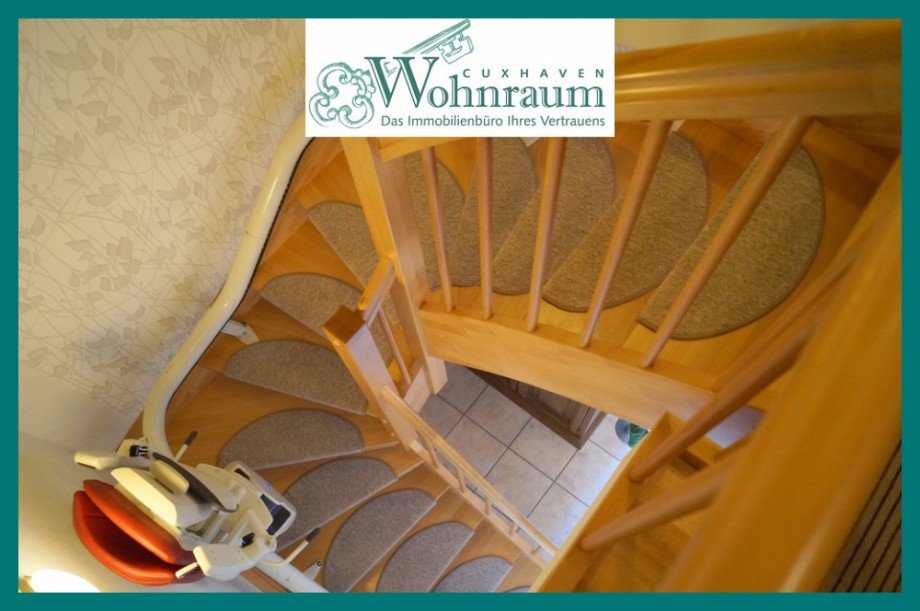 Treppenhaus Reihenmittelhaus Cuxhaven / Groden