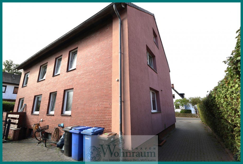 R�ckansicht Zweifamilienhaus Geestland