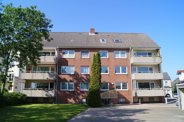 Ansicht von hinten Etagenwohnung Cuxhaven