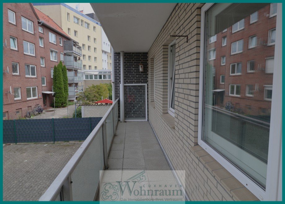 gro�er Balkon Etagenwohnung Cuxhaven