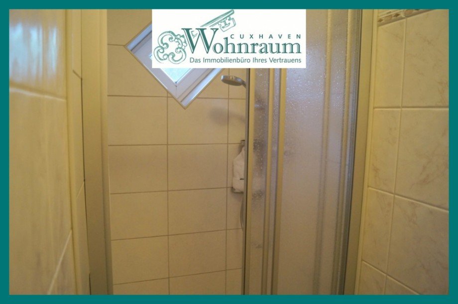 Dusche Erdgeschosswohnung Dorum Neufeld