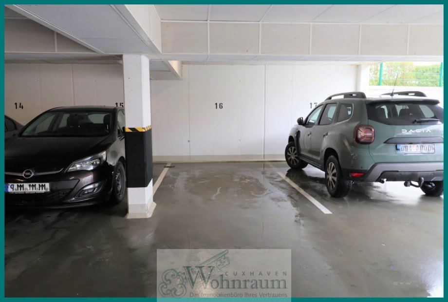 Stellplatz in der Tiefgarage Etagenwohnung Cuxhaven
