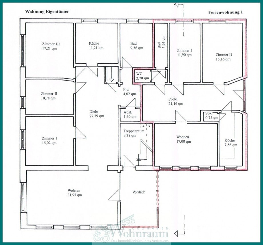 Grundriss EG Resthof Misselwarden