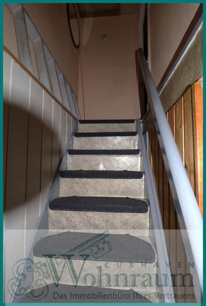 Treppe zum DG Einfamilienhaus Cuxhaven