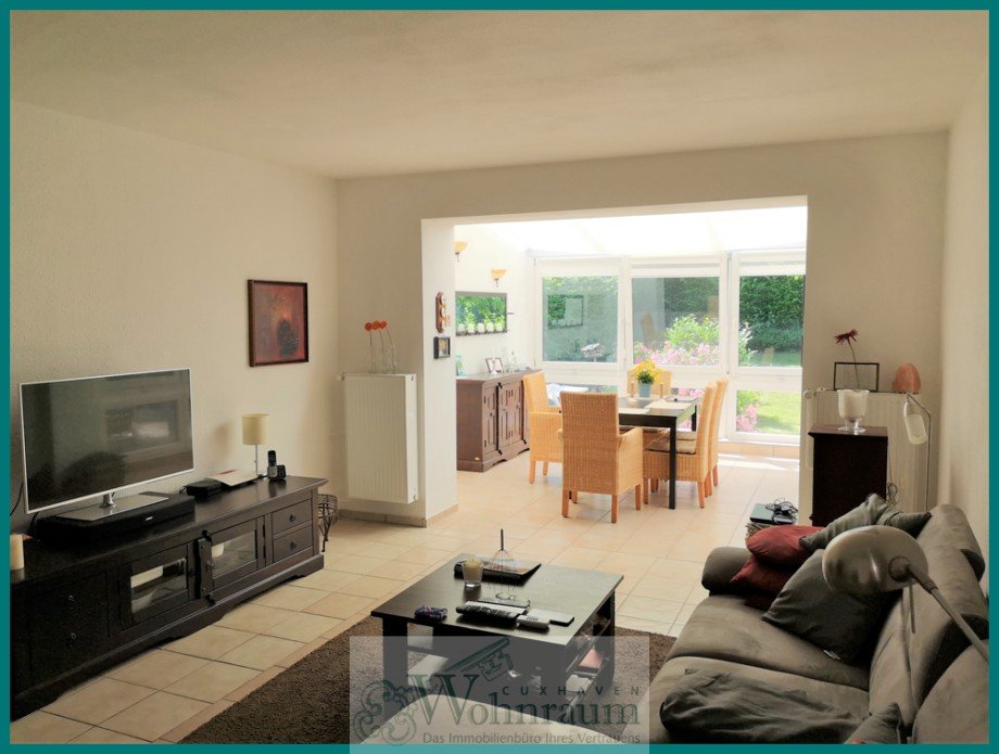 Wohnzimmer Einfamilienhaus Cuxhaven / Sahlenburg