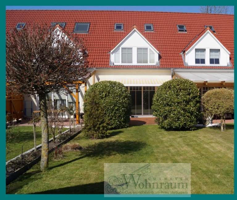 Gartenansicht Cuxhaven Reihenmittelhaus Gepflegtes Reihenmittelhaus in Groden