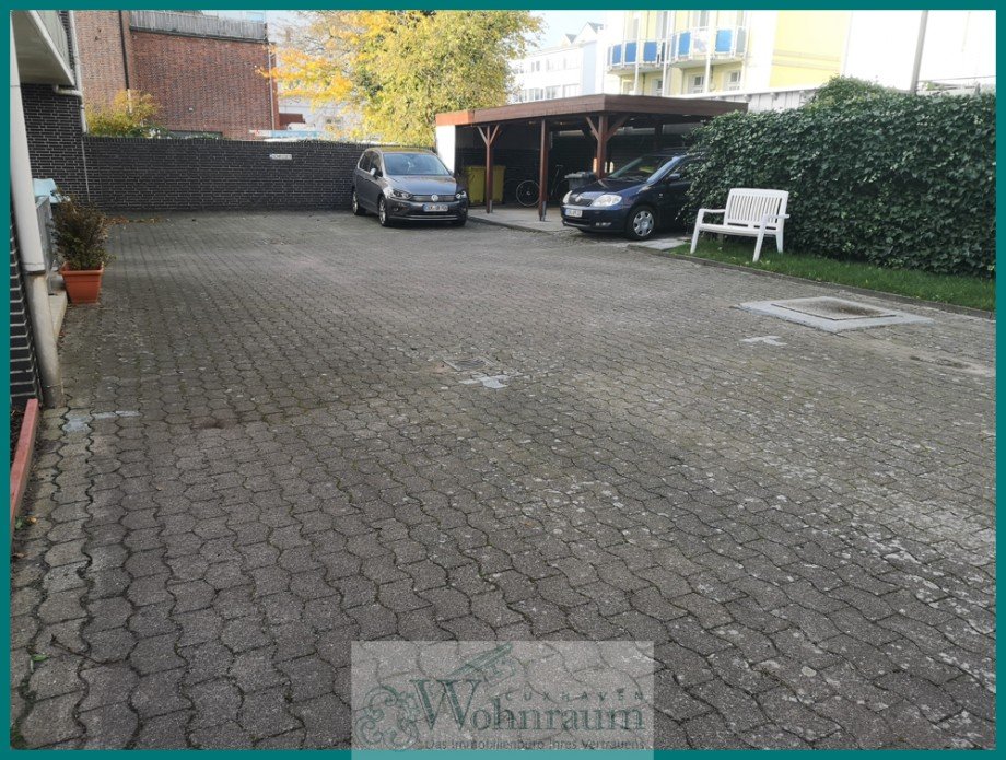Innenhof Erdgeschosswohnung Cuxhaven