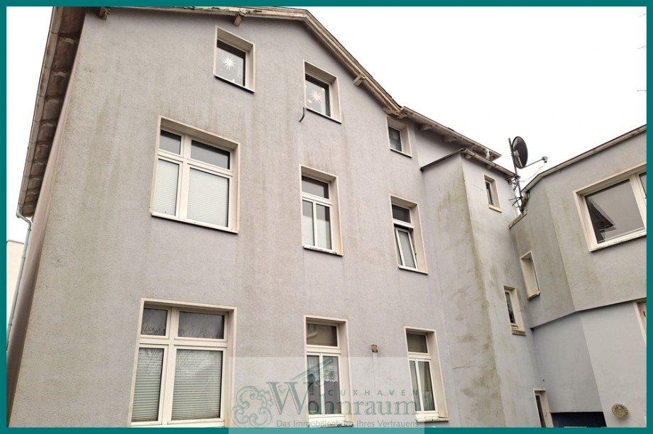 R�ckansicht Mehrfamilienhaus Cuxhaven