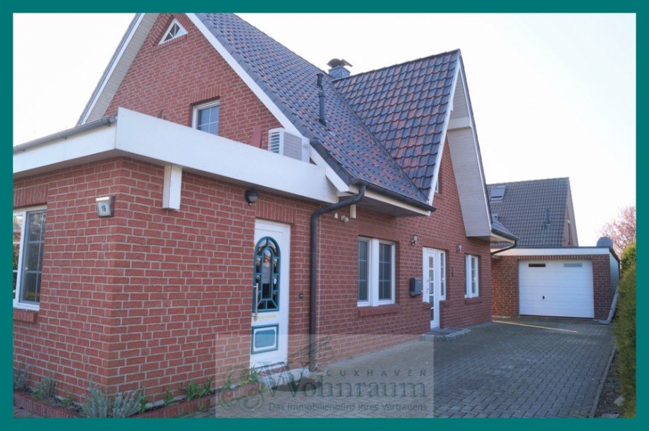 Eingangsseite Einfamilienhaus Wurster Nordseek�ste
