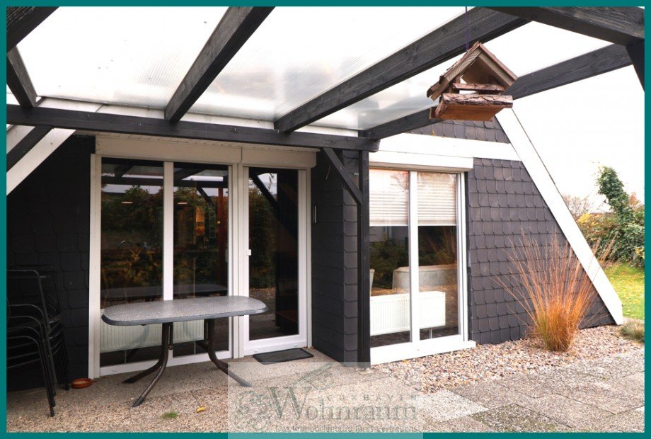 Terrasse Ferienhaus Cuxhaven / Duhnen