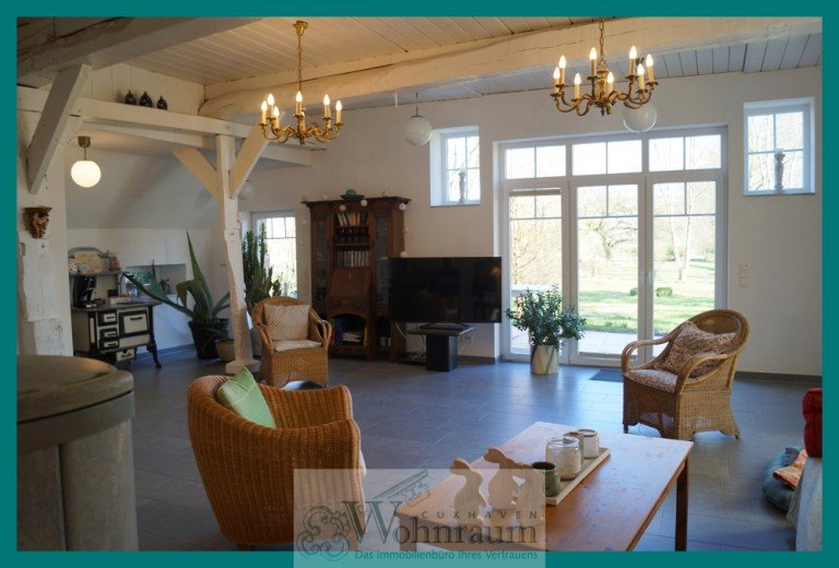 wundersch�ner Wohnraum Ihlienworth Resthof Komplett saniertes und liebevoll eingerichtetes Fachwerkhaus