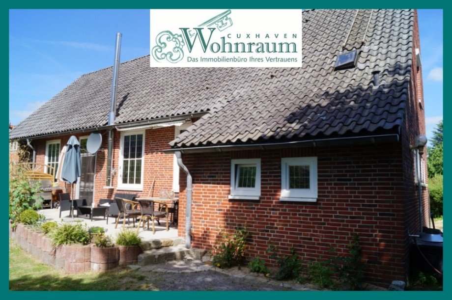R�ckansicht Einfamilienhaus Wanna