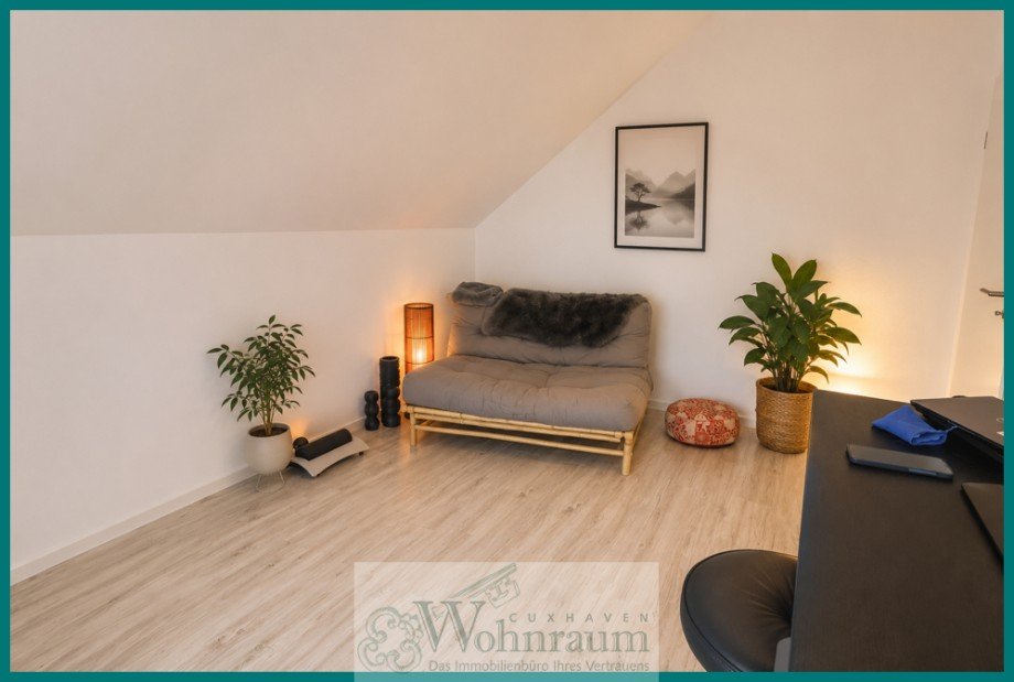 Loungebereich 1.OG, 2 Ansicht KI optimiert Einfamilienhaus Cuxhaven / Altenwalde