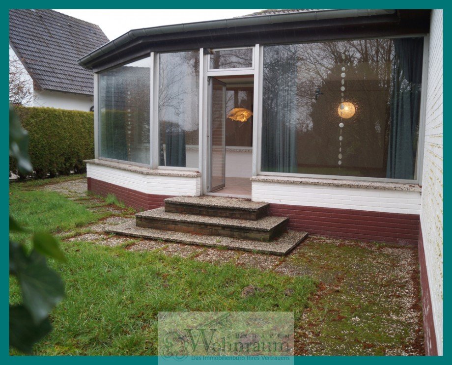 Wintergarten R�ckansicht Einfamilienhaus Neuenkirchen