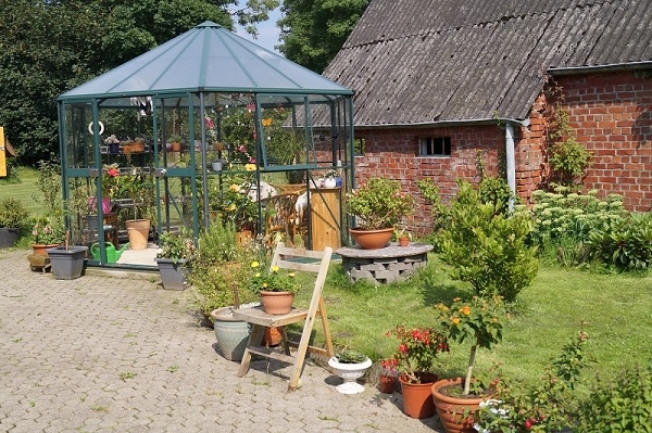 neuer Gartenpavillion Einfamilienhaus Nordleda