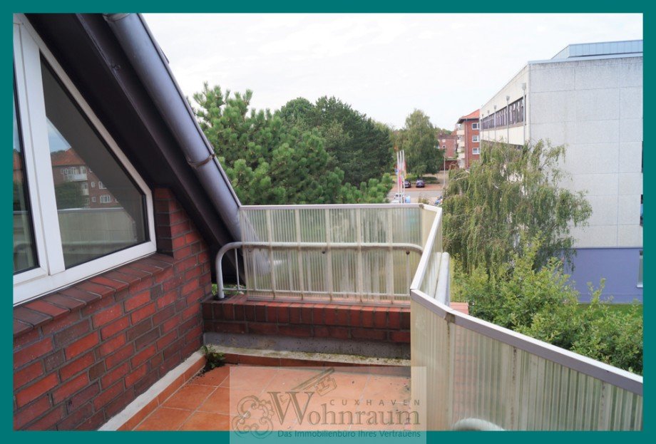 Balkon Maisonettewohnung Cuxhaven