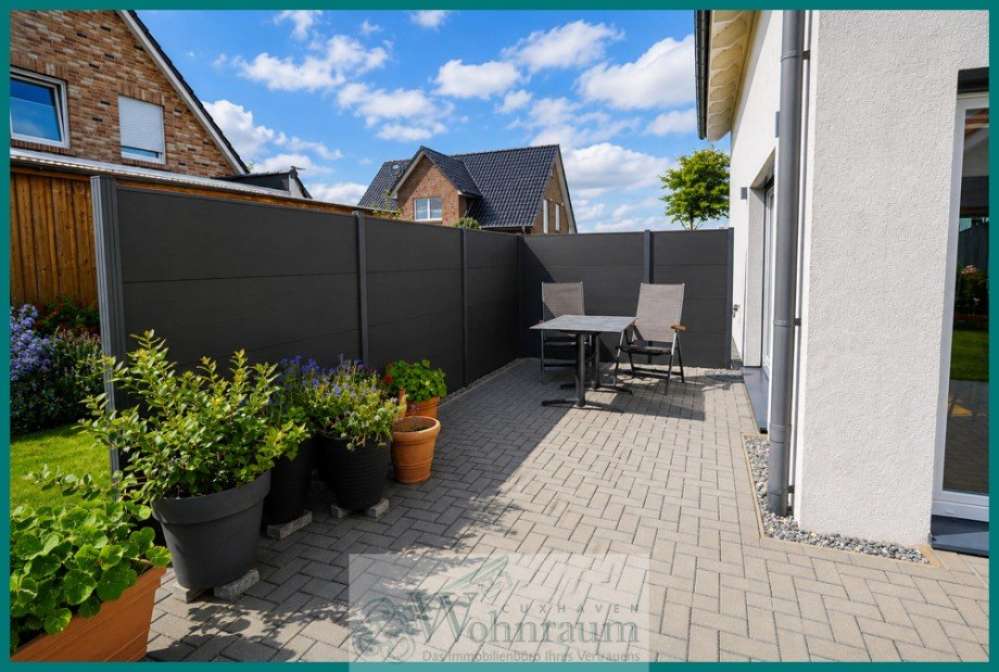 sonnige Terrasse Einfamilienhaus Cuxhaven / Altenwalde