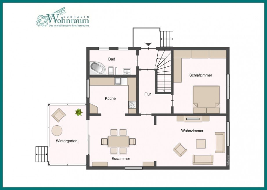 Erdgeschoss Einfamilienhaus Cuxhaven / D�se