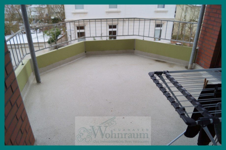 gro�er Balkon Etagenwohnung Cuxhaven