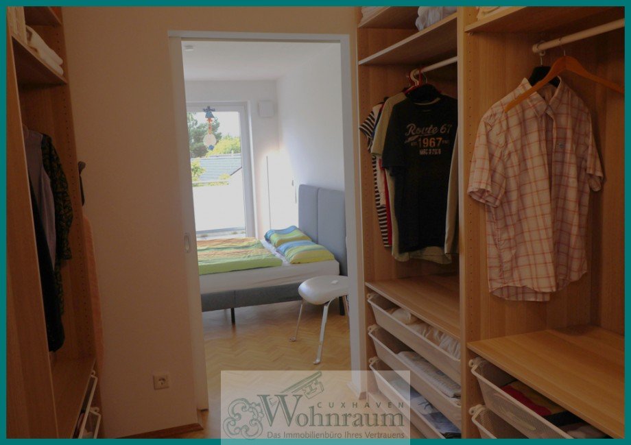 Ankleidezimmer Etagenwohnung Cuxhaven