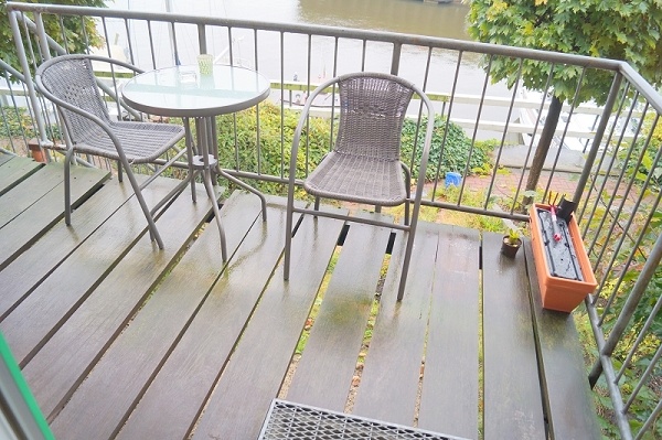 sch�ner Balkon Etagenwohnung Cuxhaven